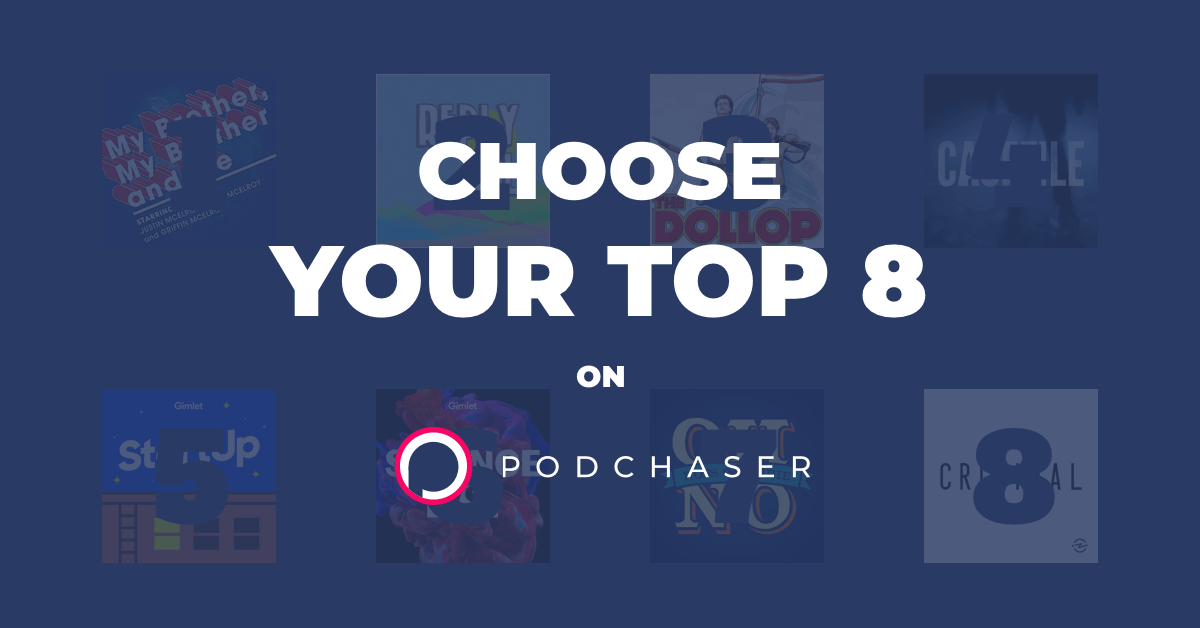 Podchaser Top 8 & User Profiles | Giveaway for 500 T-shirts from TeePublic
