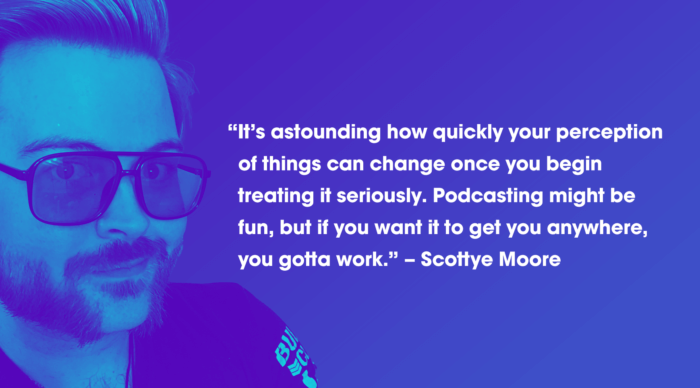 Podcast quote about working hard