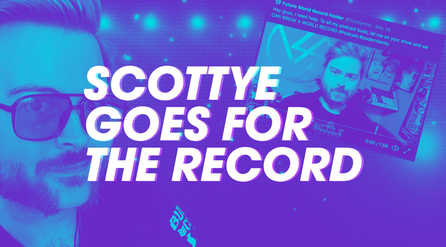 Scottye Moore is Trying to Break a Podcast World Record