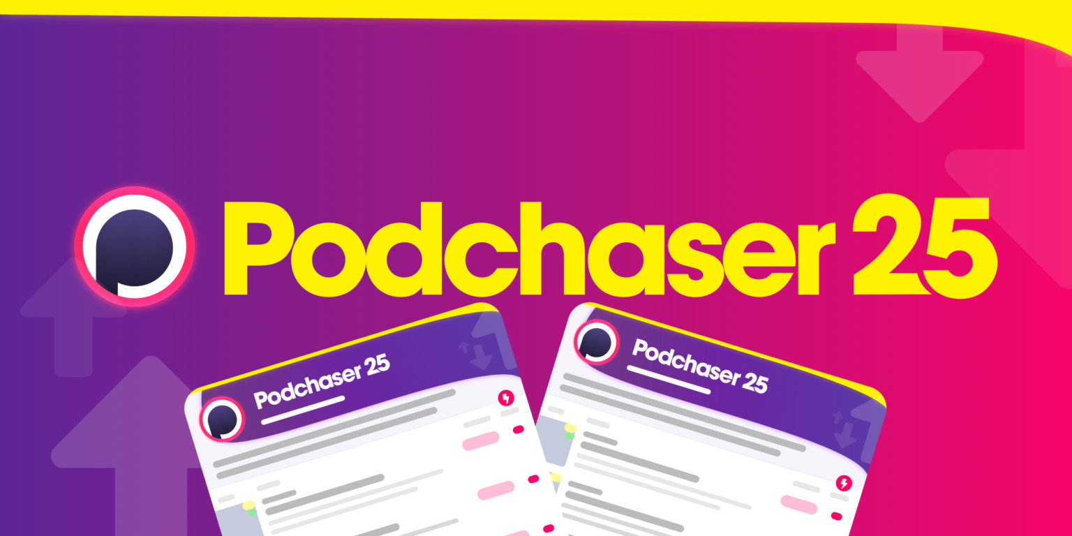 February’s Podchaser 25 – Top 25 Hottest Podcasts in February 2023