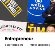 entrepreneur podcasts podchaser